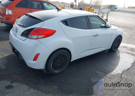 2012 Hyundai Veloster Base W/Gray from USA, damaged, VIN KMHTC6AD7CU042862